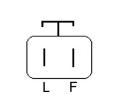 LUCAS ELECTRICAL Alterntor LUE LRA02876, LRA02876
