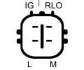 LUCAS ELECTRICAL Alterntor LUE LRA02947, LRA02947