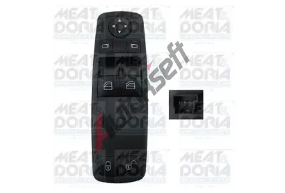 MEAT & DORIA Spna zvedacho zazen okna MAD 26083, 26083