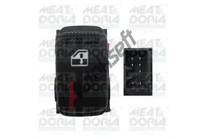 MEAT & DORIA Spínač zvedacího zařízení okna MAD 26204, 26204 MEAT & DORIA Spínač zvedacího zařízení okna MAD 26204, 26204