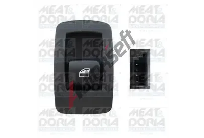 MEAT & DORIA Spínač zvedacího zařízení okna MAD 26491, 26491  MEAT & DORIA Spínač zvedacího zařízení okna MAD 26491, 26491