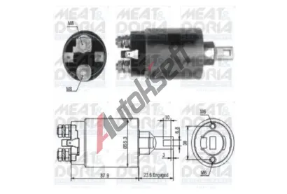 MEAT & DORIA Elektromagnetick spna startru MAD 46024, 46024