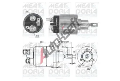 MEAT & DORIA Elektromagnetick spna startru MAD 46060, 46060