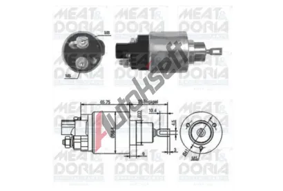 MEAT & DORIA Elektromagnetick spna startru MAD 46070, 46070