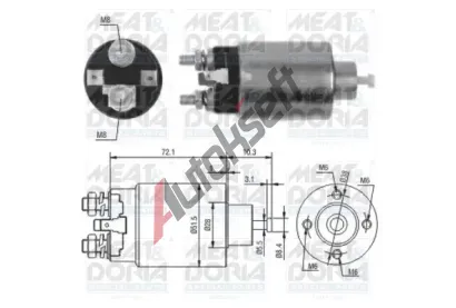 MEAT & DORIA Elektromagnetick spna startru MAD 46095, 46095