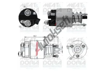 MEAT & DORIA Elektromagnetick spna startru MAD 46102, 46102