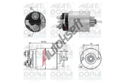 MEAT & DORIA Elektromagnetick spna startru MAD 46104, 46104