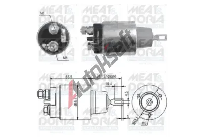 MEAT & DORIA Elektromagnetick spna startru MAD 46109, 46109