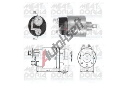 MEAT & DORIA Elektromagnetick spna startru MAD 46235, 46235