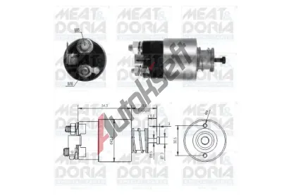 MEAT & DORIA Elektromagnetick spna startru MAD 46317, 46317