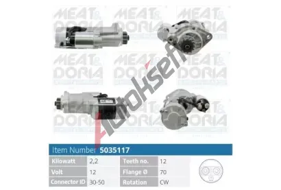 MEAT & DORIA Startr MAD 5035117, 5035117