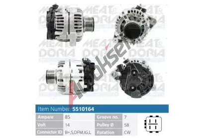 MEAT & DORIA Altern�tor MAD 5510164, 5510164