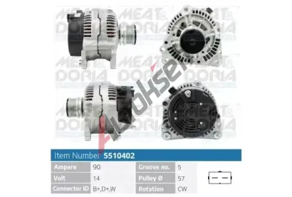 MEAT & DORIA Alterntor MAD 5510402, 5510402