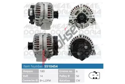 MEAT & DORIA Alterntor MAD 5510454, 5510454