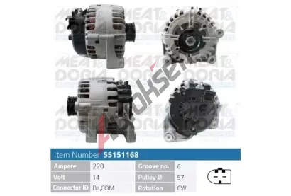 MEAT & DORIA Alterntor MAD 55151168, 55151168