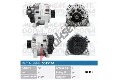 MEAT & DORIA Alterntor MAD 5515161, 5515161