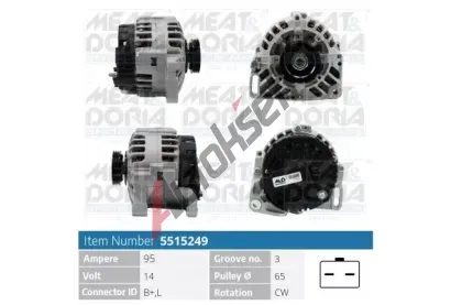 MEAT & DORIA Alterntor MAD 5515249, 5515249