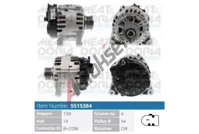 MEAT & DORIA Alterntor MAD 5515384, 5515384
