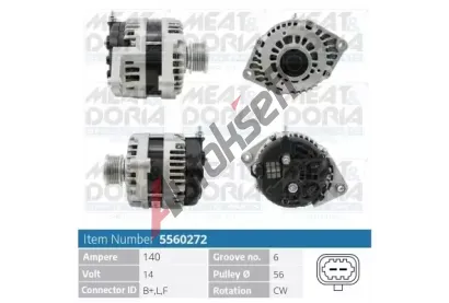 MEAT & DORIA Alterntor MAD 5560272, 5560272