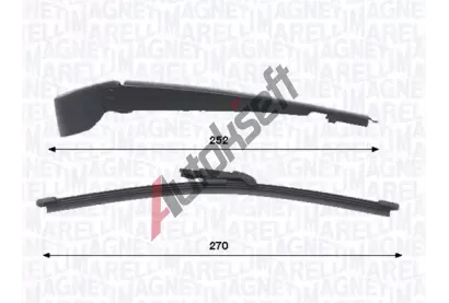 MAGNETI MARELLI Stra-sada, itn oken MAG 000723180454, 000723180454