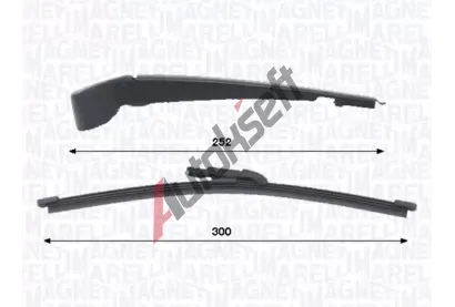 MAGNETI MARELLI Stra-sada, itn oken MAG 000723180455, 000723180455