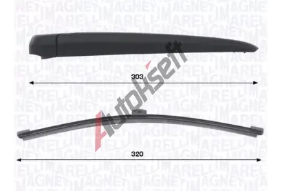 MAGNETI MARELLI Stra-sada, itn oken MAG 000723180460, 000723180460