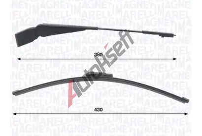 MAGNETI MARELLI Stra-sada, itn oken MAG 000723180465, 000723180465