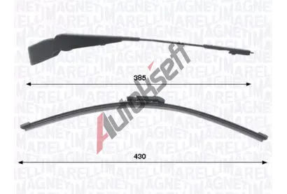 MAGNETI MARELLI Stra-sada, itn oken MAG 000723180466, 000723180466