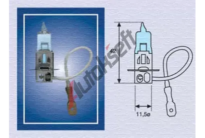 MAGNETI MARELLI rovka mlhovky BLUE LIGHT MAG 002604100000, 002604100000