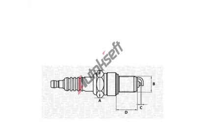 MAGNETI MARELLI Zapalovac� sv��ka MAG 062000771304, 062000771304