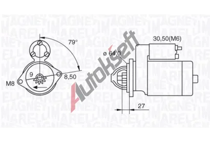 MAGNETI MARELLI Startr MAG 063280045010, 063280045010