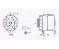 Alterntor MAGNETI MARELLI ‐ MAG 063321044010