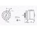 Alterntor MAGNETI MARELLI ‐ MAG 063321154010