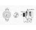 Alterntor MAGNETI MARELLI ‐ MAG 063377028010