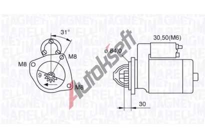 MAGNETI MARELLI Startr MAG 063521093070, 063521093070