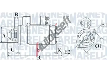 MAGNETI MARELLI Startr MAG 063720349010, 063720349010