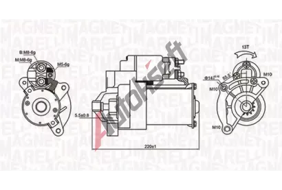 MAGNETI MARELLI Startr MAG 063720594010, 063720594010