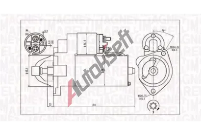 MAGNETI MARELLI Startr MAG 063720624010, 063720624010
