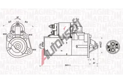 MAGNETI MARELLI Startr MAG 063720680010, 063720680010