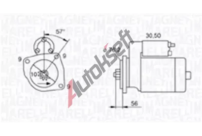 MAGNETI MARELLI Startr MAG 063720801010, 063720801010