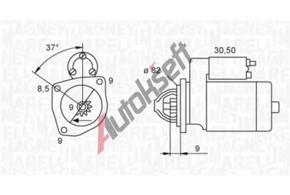 MAGNETI MARELLI Startr MAG 063721045010, 063721045010