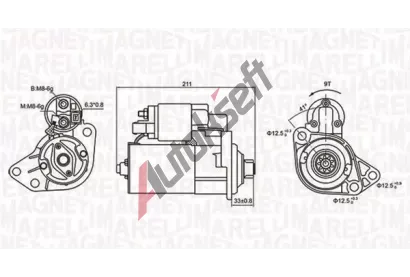 MAGNETI MARELLI Startr MAG 063721062010, 063721062010