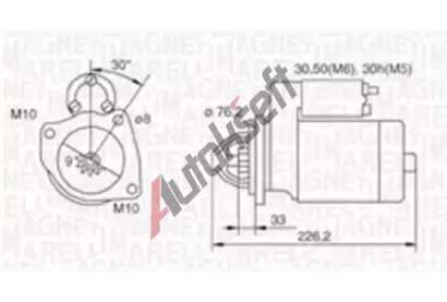 MAGNETI MARELLI Startr MAG 063721067010, 063721067010