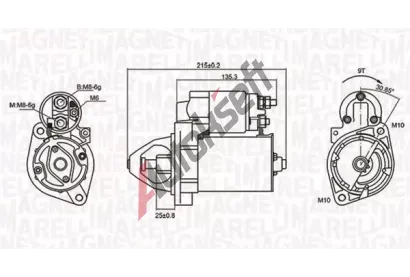 MAGNETI MARELLI Startr MAG 063721075010, 063721075010
