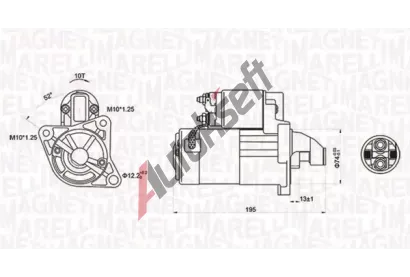MAGNETI MARELLI Startr MAG 063721096010, 063721096010