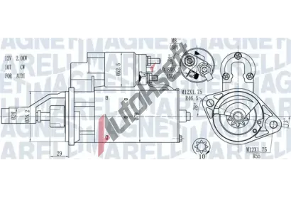 MAGNETI MARELLI Startr MAG 063721114010, 063721114010