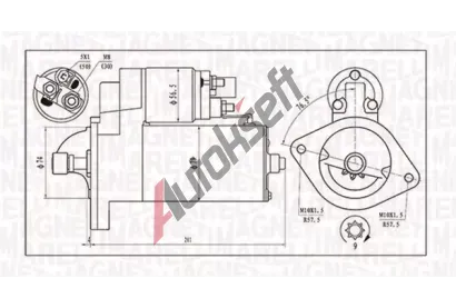MAGNETI MARELLI Startr MAG 063721135010, 063721135010