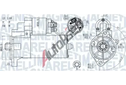 MAGNETI MARELLI Startr MAG 063721187010, 063721187010