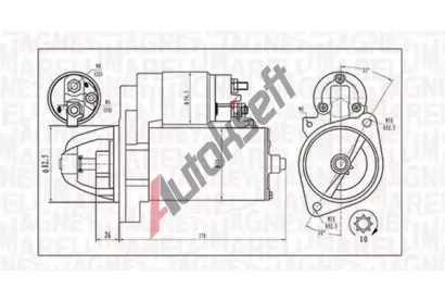 MAGNETI MARELLI Startr MAG 063721202010, 063721202010