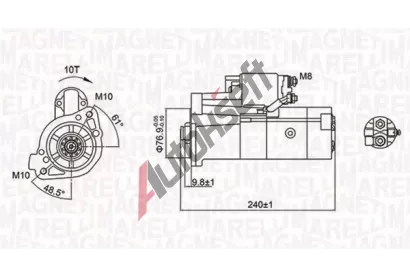 MAGNETI MARELLI Startr MAG 063721221010, 063721221010